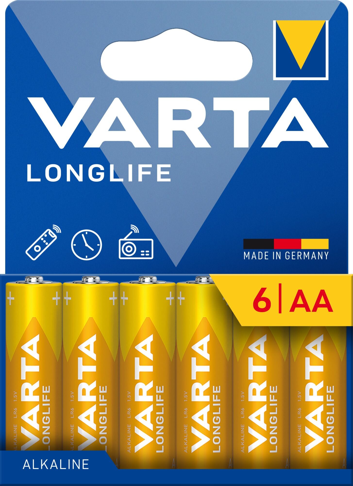 Baterie AA LR6 VARTA Longlife (6 szt.)