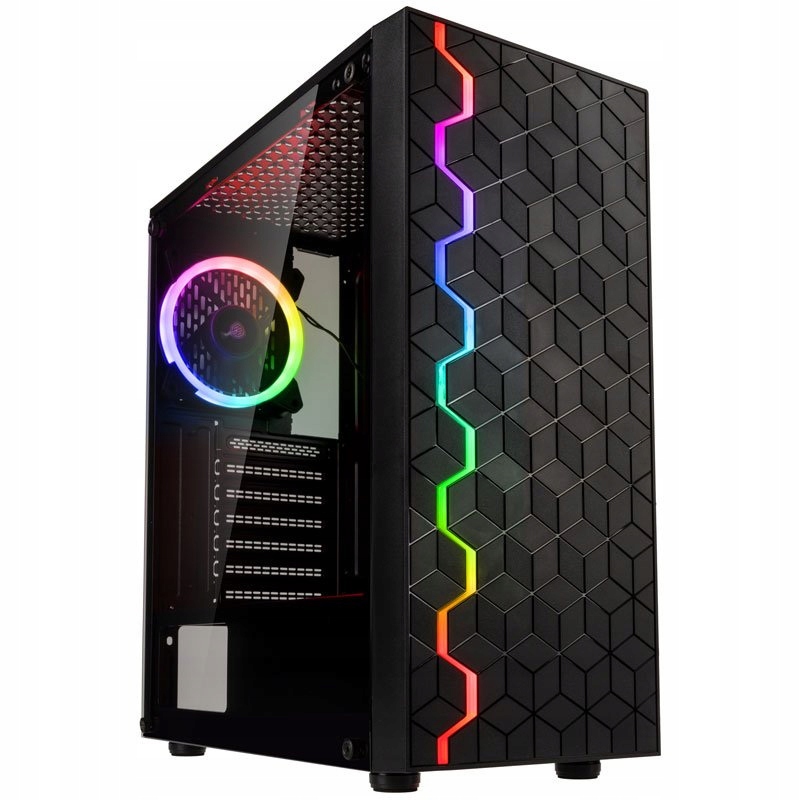 KOLINK Inspire K8 ARGB obudowa komputerowa Midi Tower ATX szkło RGB - od electric_Midas