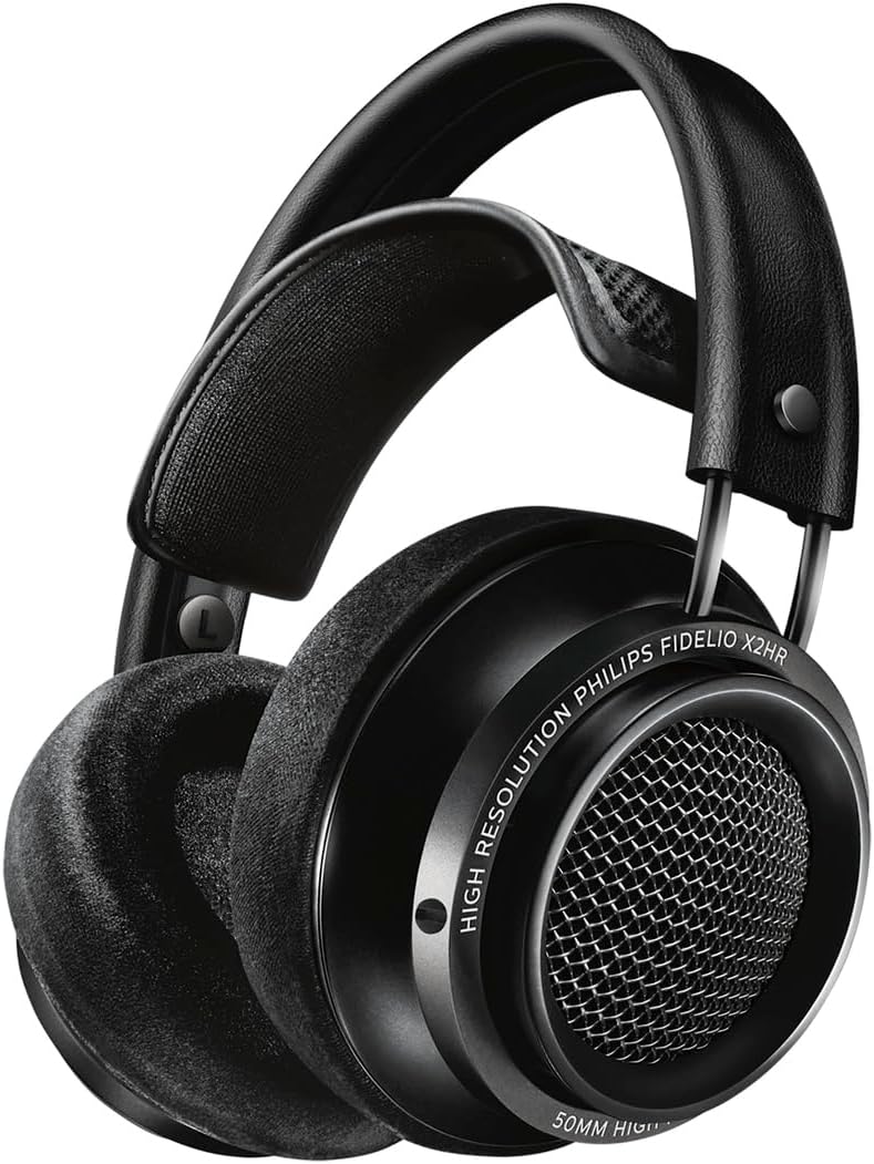 Philips Audio X2HR/00 Fidelio Słuchawki Przewodowe 100 dB Czarne 3,5 mm Over Ear