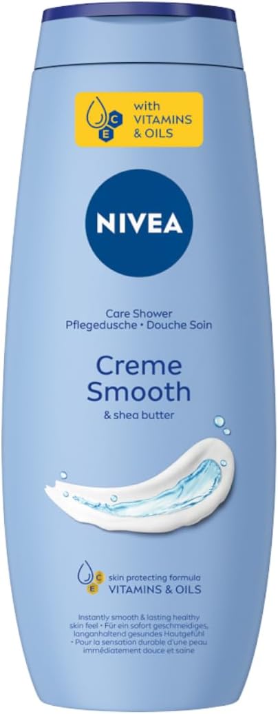 NIVEA Creme Smooth Kremowy żel pod prysznic do ciała z masłem shea 500 ml