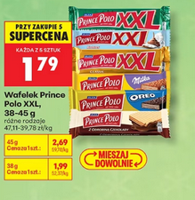 Wafelek Prince Polo XXL 38-45g (przy zakupie 5 szt.) - Biedronka