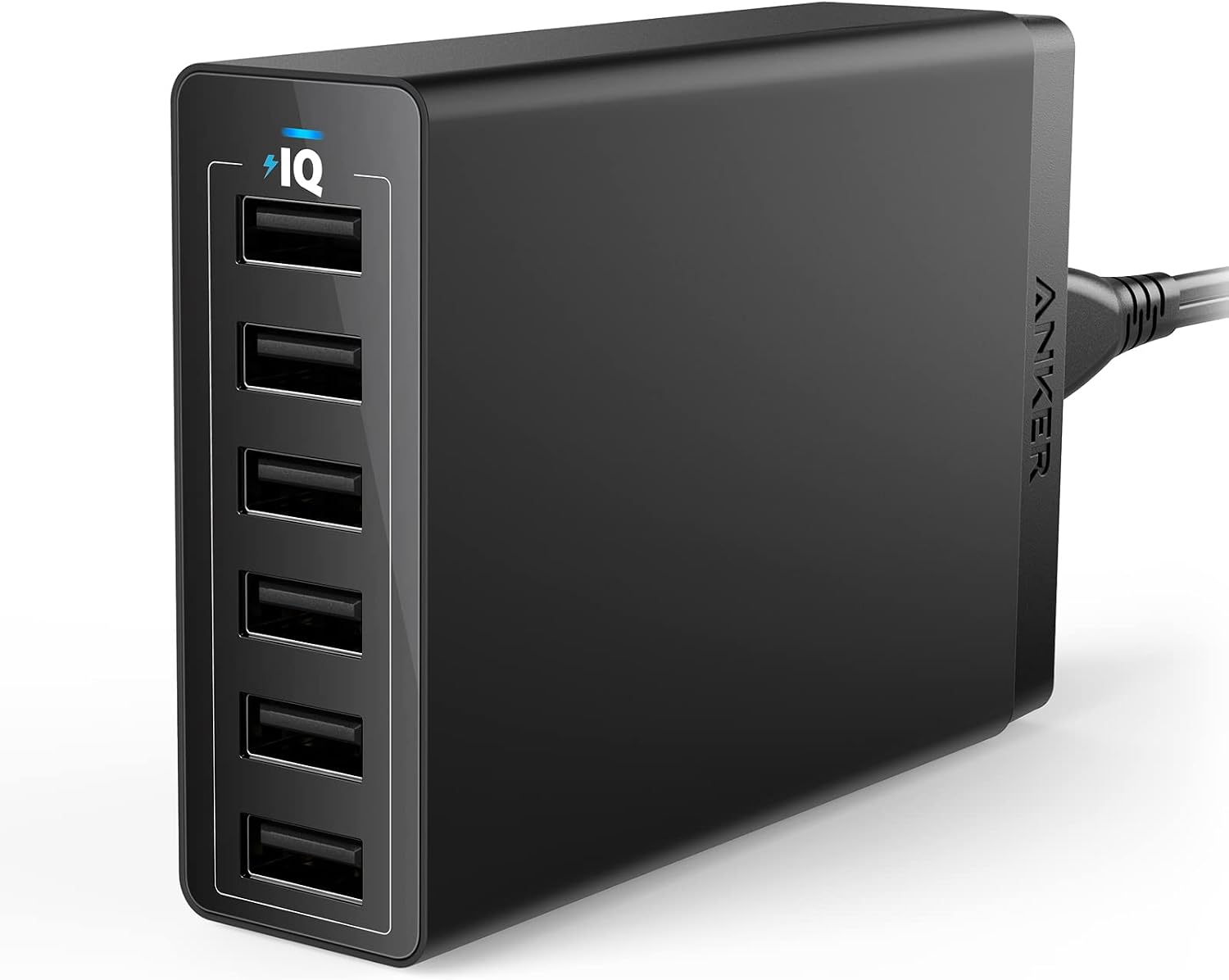 Anker PowerPort 6 ładowarka USB 60 W czarna