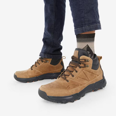 Buty turystyczne męskie Quechua NH500 skóra wodoodporne rozm. 39-46