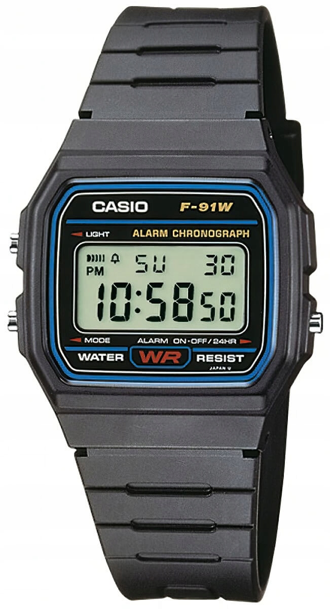 ZEGAREK CASIO VINTAGE F-91W-1YEG - od zegarki-profit