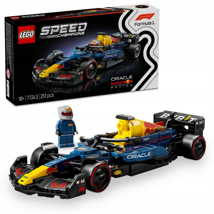 LEGO Speed Champions 77243 Bolid F1 Oracle Red Bull Racing RB20 - od Oficjalny sklep Allegro