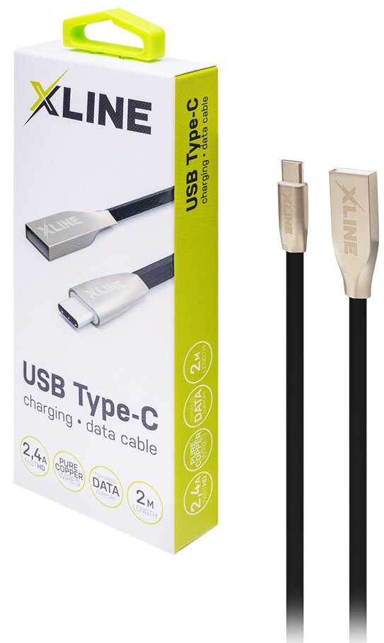 Kabel USB - USB-C/Lightning/Micro USB FOREVER 1,2 m Czarny
