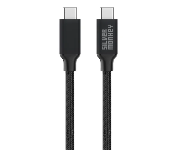 Silver Monkey Kabel USB-C 3.0 - 100W - 2 metry - B - do 10 Gbit/s