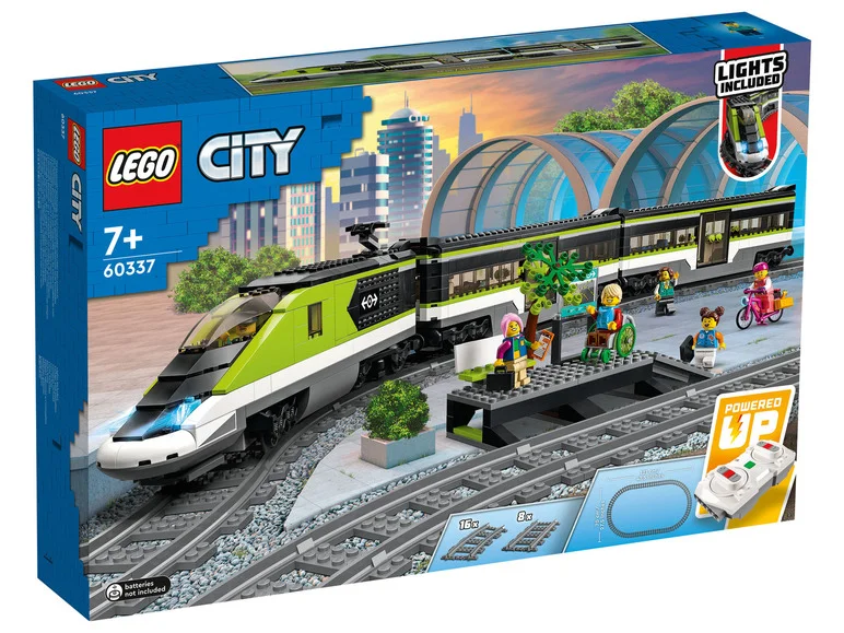 Kloki LEGO® CITY 60337 Ekspresowy pociąg pasażerski