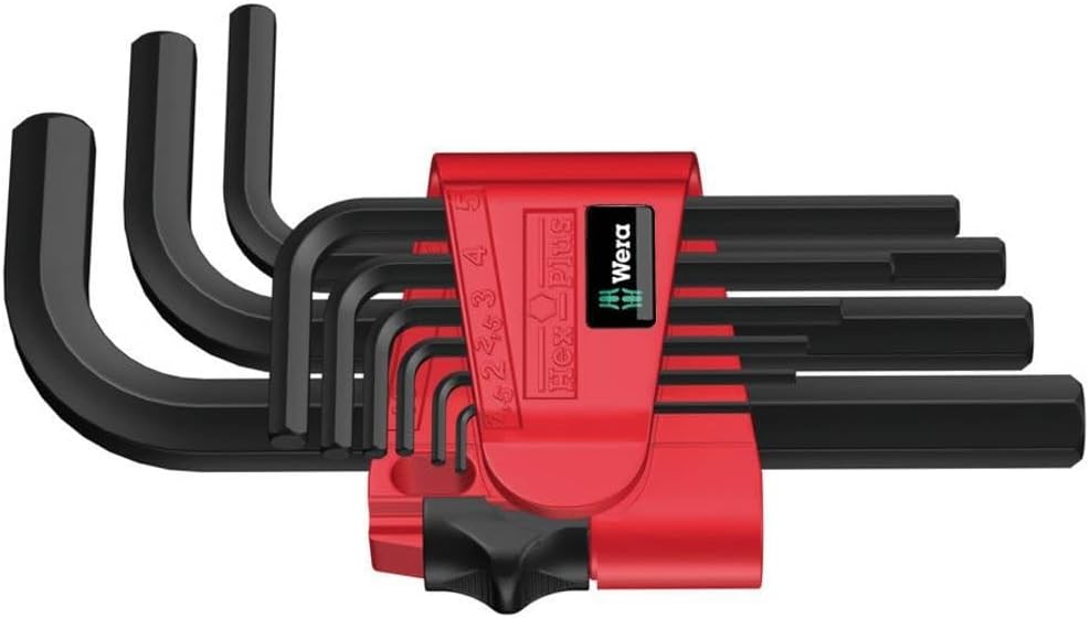 Wera 950/9 BM N zestaw kluczy kątowych metryczny BlackLaser 9-częściowy 05021737001