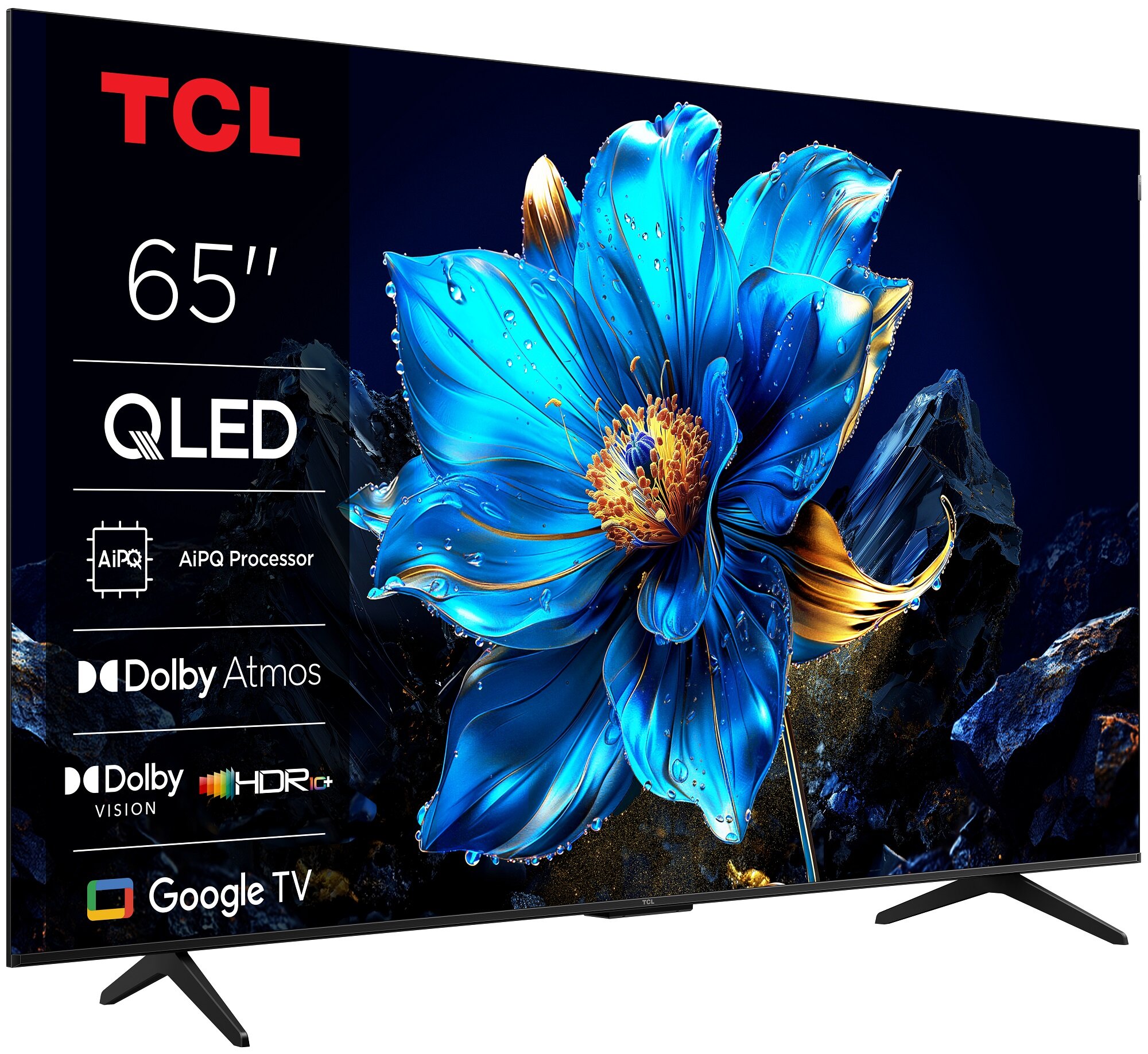 Telewizor TCL 65P79K 65" QLED 4K Google TV Dolby Atmos Dolby Vision HDMI 2.1