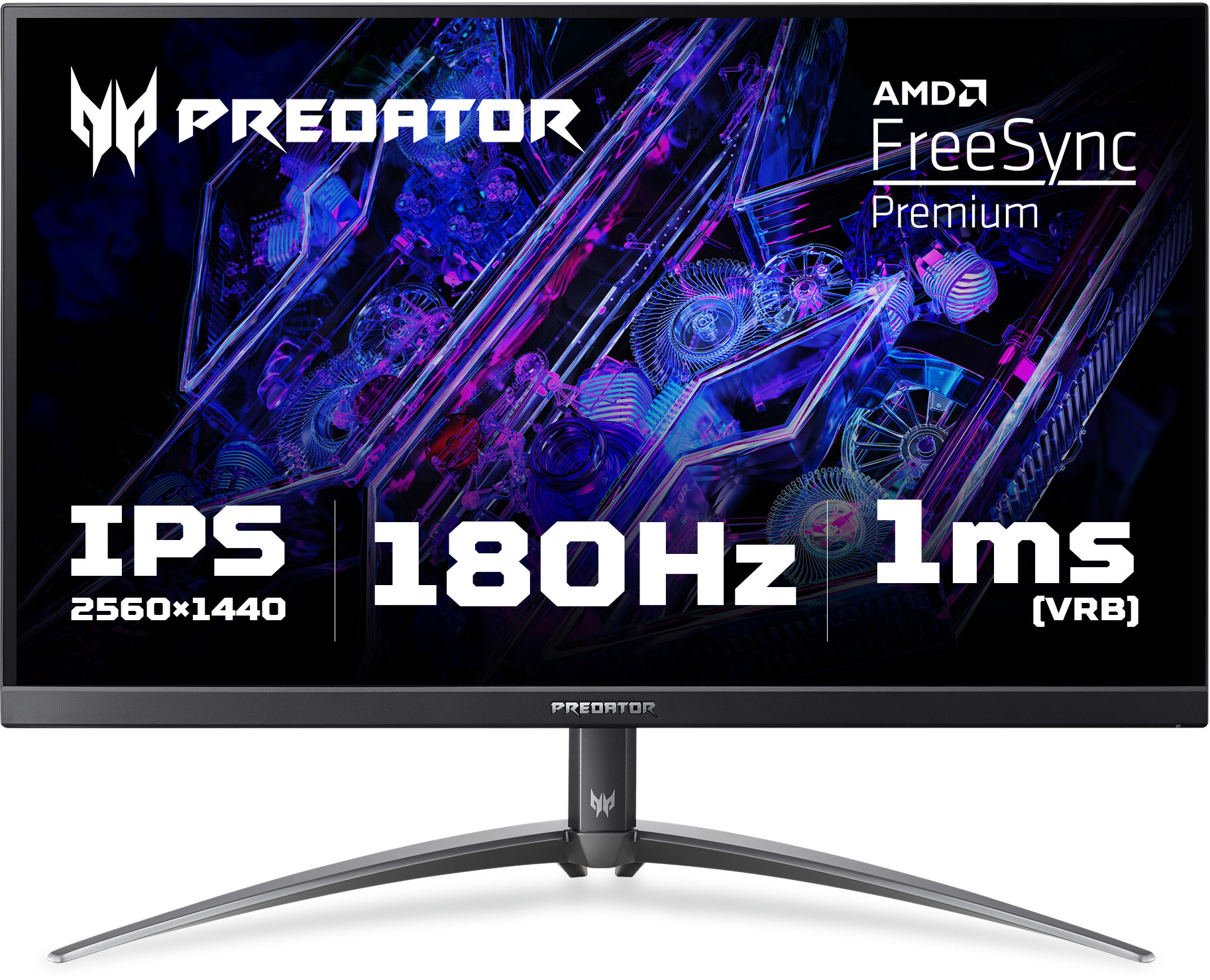 Monitor ACER Predator XB273UV3bmiiprzx 27" 2560x1440px IPS 180Hz 1 ms [MPRT]