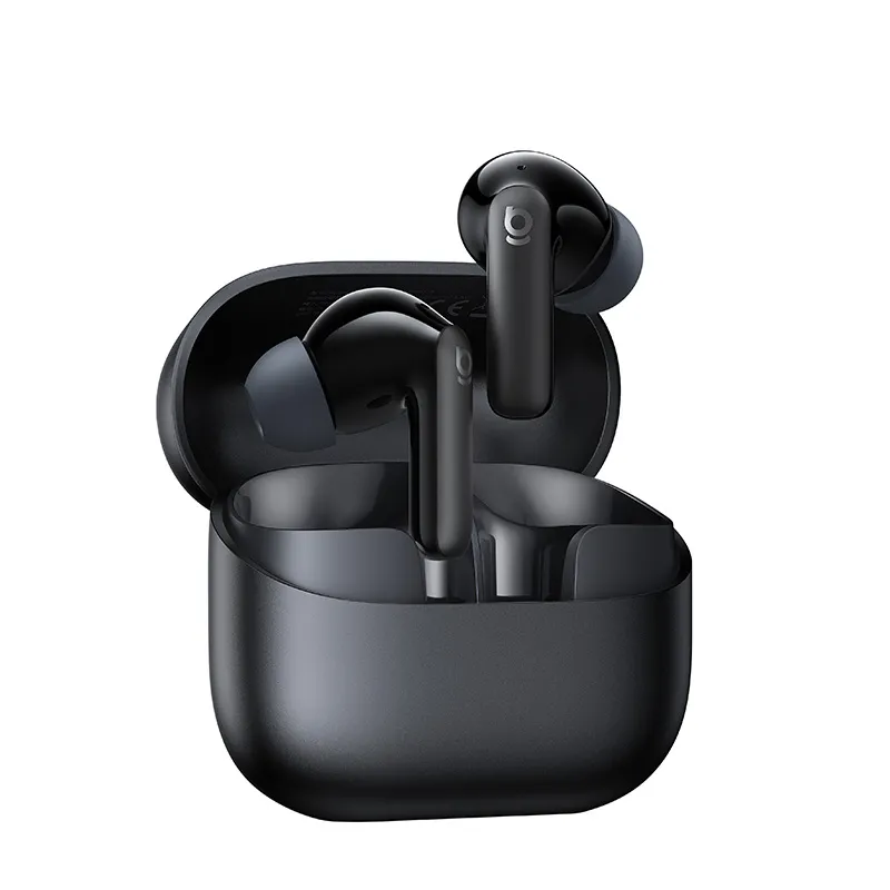 Słuchawki bezprzewodowe Baseus Bass BP1 NC Doknałowe Bluetooth 6.0 Czarny