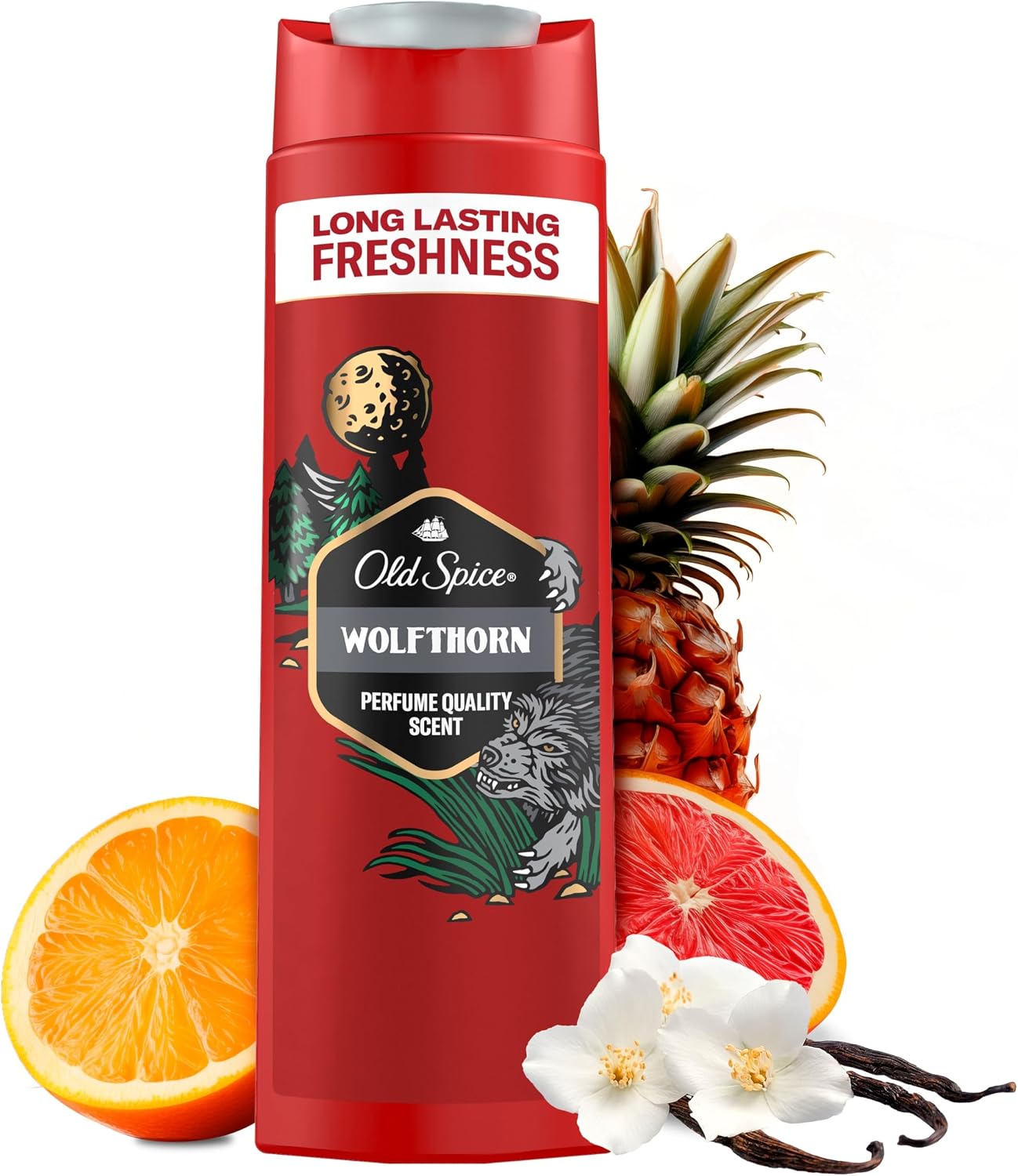 Old Spice Wolfthorn Żel pod prysznic i szampon dla mężczyzn 400ml