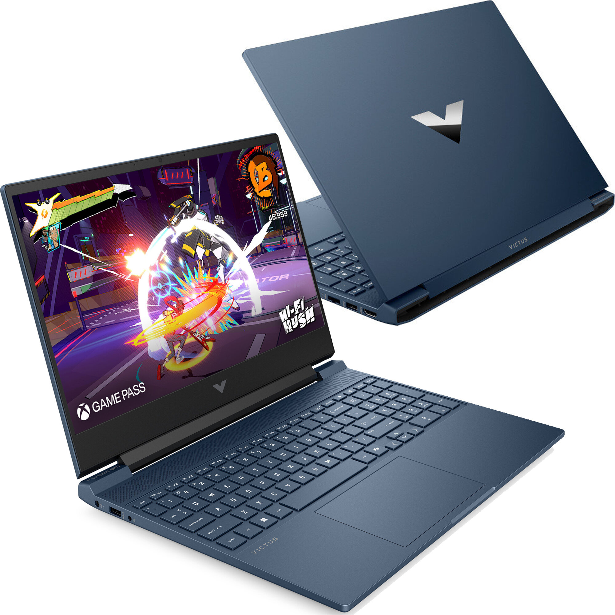 Laptop HP Victus 15-FA2041NW 15.6" IPS 144Hz Core 5 210H 16GB RAM 512GB SSD GeForce RTX5050 DLSS 4 Windows 11 Home