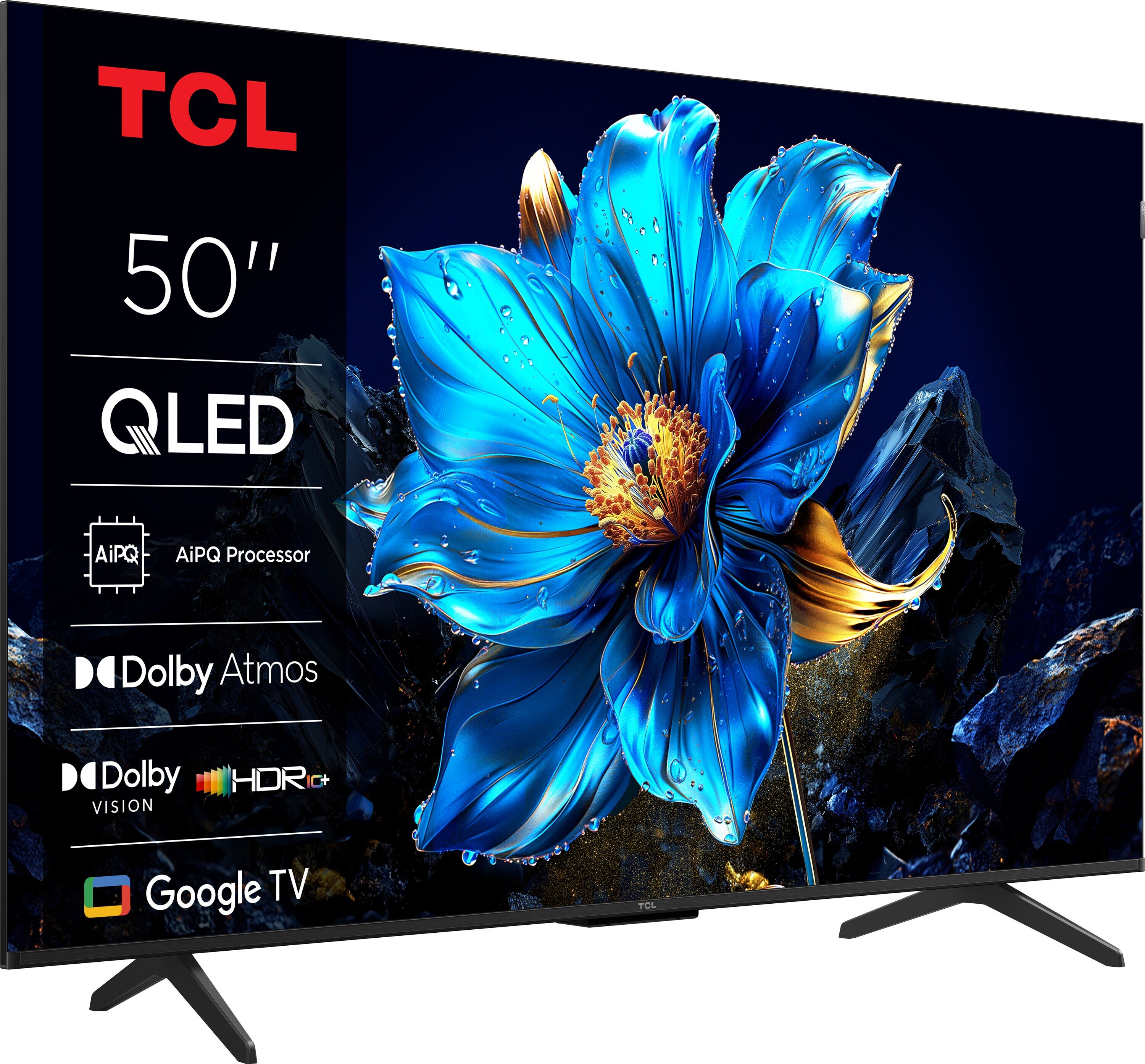 Telewizor TCL 50P79K 50" QLED 4K Google TV Dolby Atmos Dolby Vision HDMI 2.1