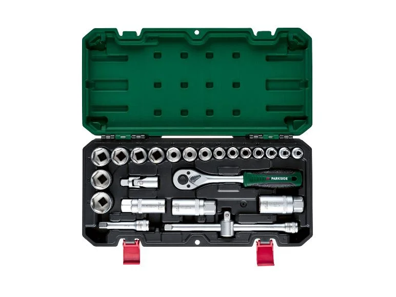 PARKSIDE® Zestaw kluczy nasadowych 24 elementy