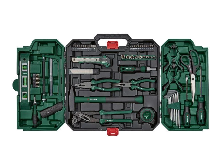 PARKSIDE® Skrzynka z narzędziami 80 elementów