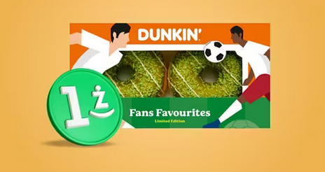 KUPON na Dunkin Donuts za 1 żappsa - Żabka