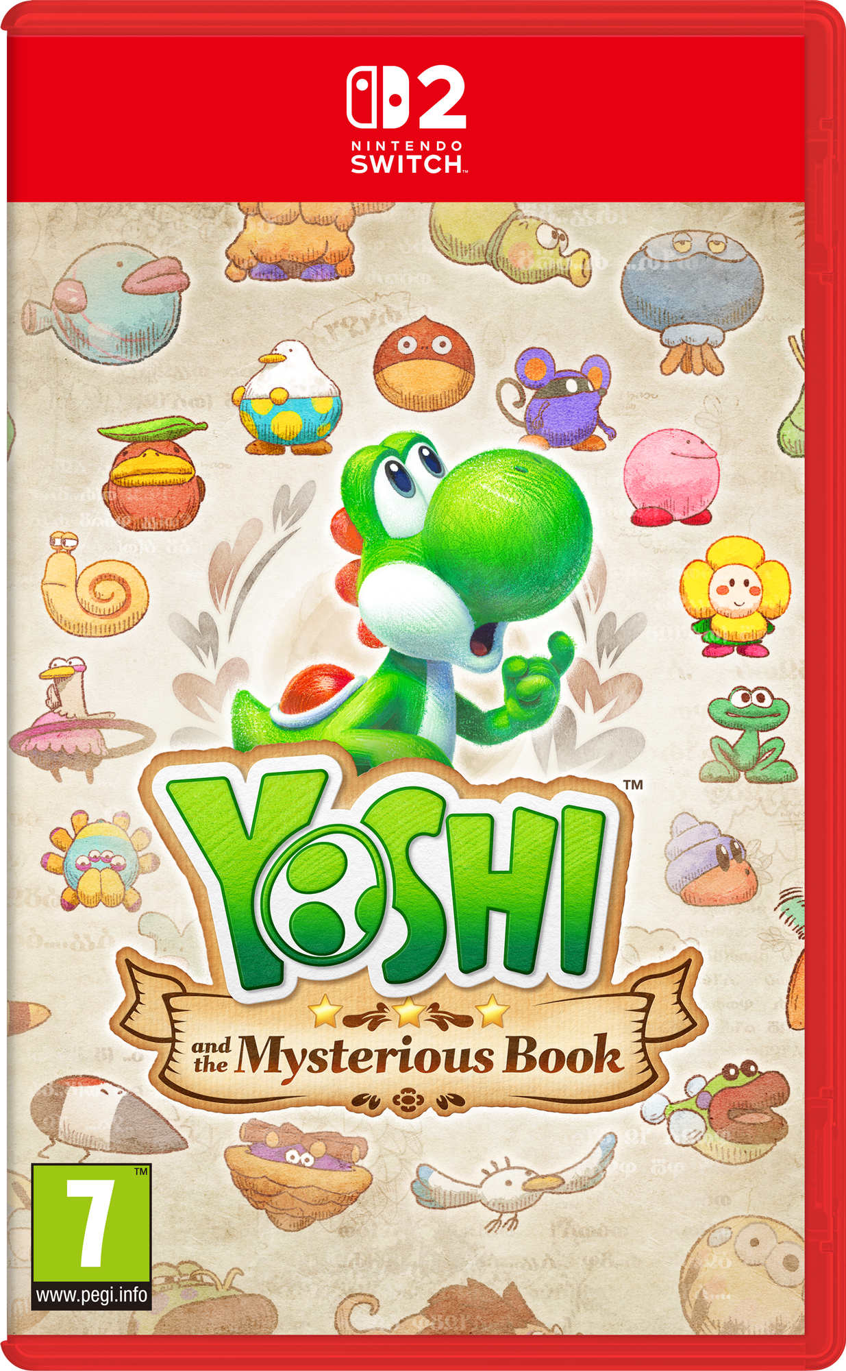 YOSHI AND THE MYSTERIOUS BOOK NINTENDO SWITCH 2 PUDEŁKOWA 045496314125