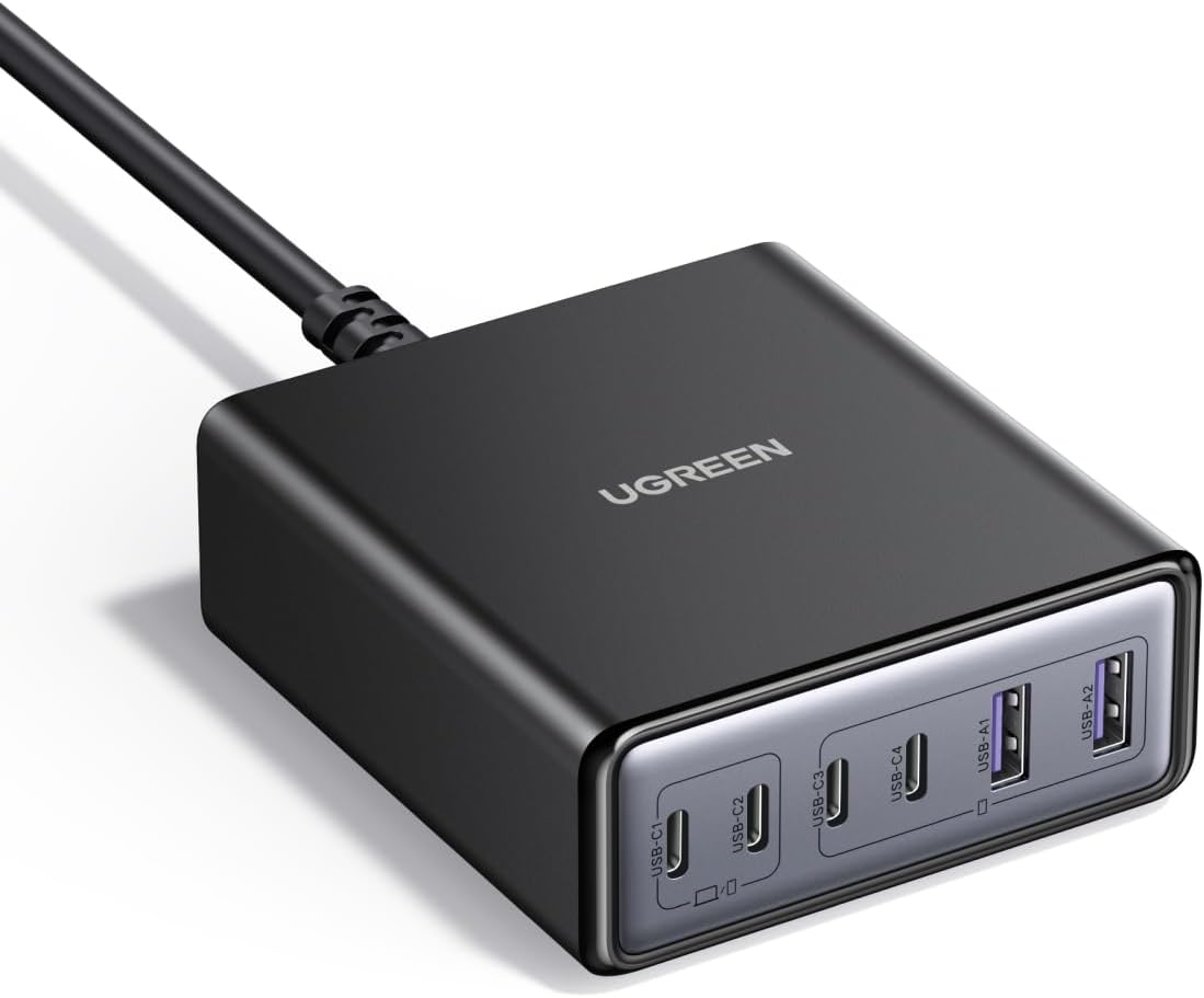 UGREEN Ładowarka sieciowa USB-C 100W z 6 portami
