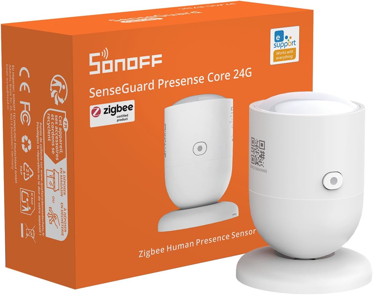 SONOFF SNZB-06P24 Czujnik Obecności/Ruchu Zigbee 24GHz