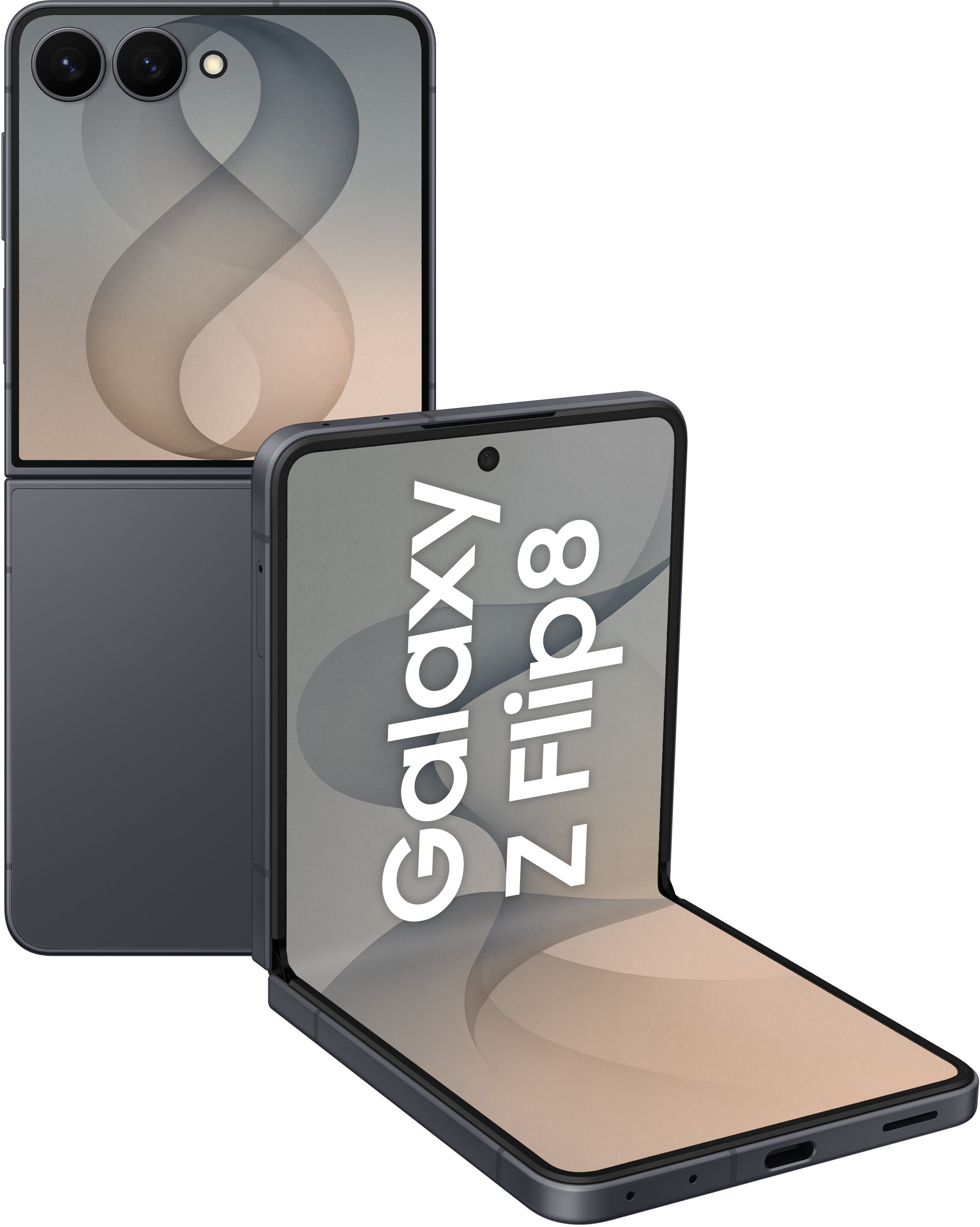 Smartfon SAMSUNG Galaxy Z Flip 8 5G 12/256GB 6.9" 120Hz Grafitowy SM-F776 EU