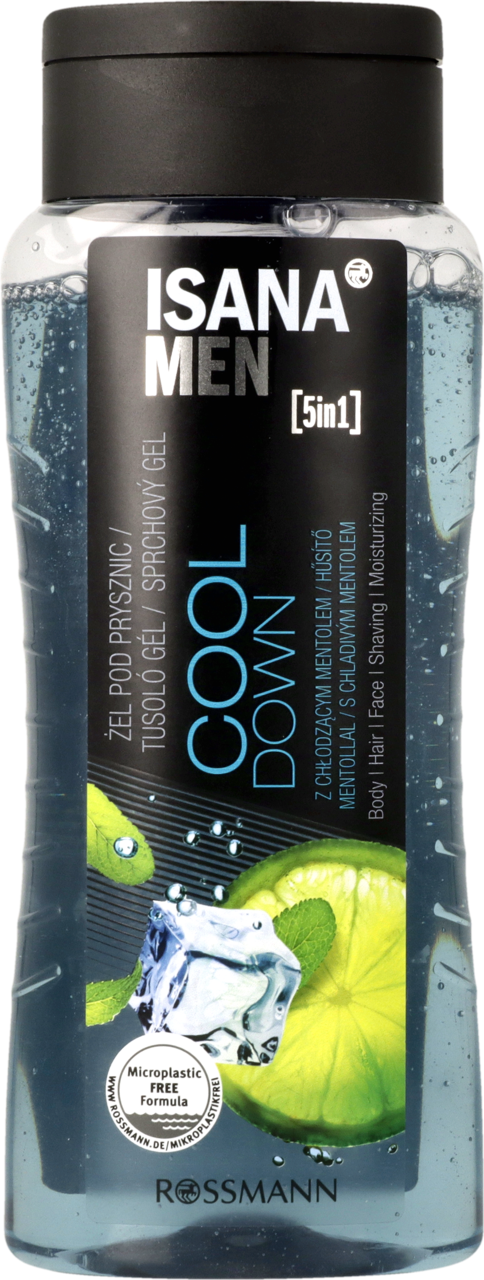 Isana Men Żel pod prysznic Cool Down 300 ml