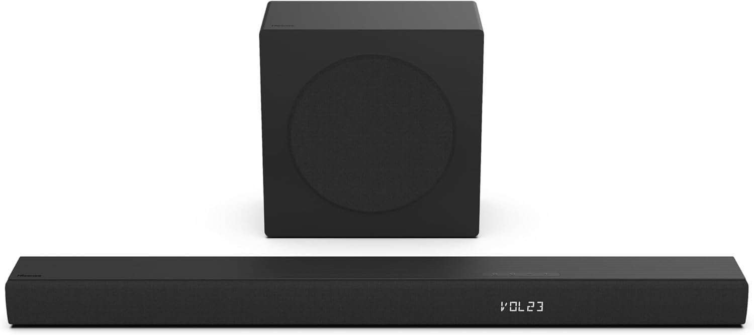 Hisense HS3100 Soundbar 3.1 moc 480 W zewnętrzny bezprzewodowy subwoofer