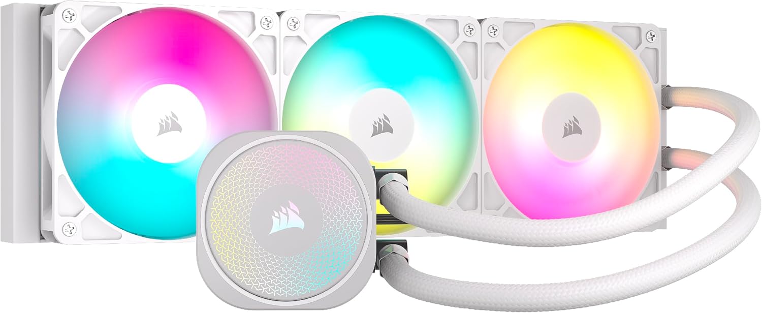 CORSAIR NAUTILUS 360 RS ARGB Układ Chłodzenia Procesora Cieczą – Biały