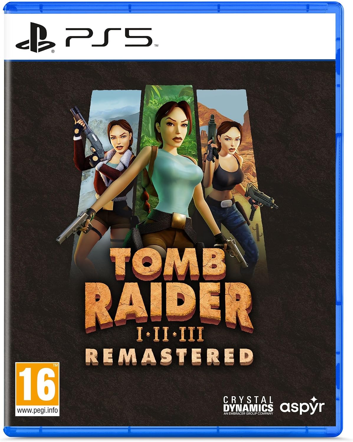 Tomb Raider 1-3 Remastered Starring Lara Croft PS5