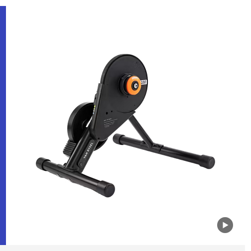 Trenażer Van Rysel D100 ze Zwift Cog and Click
