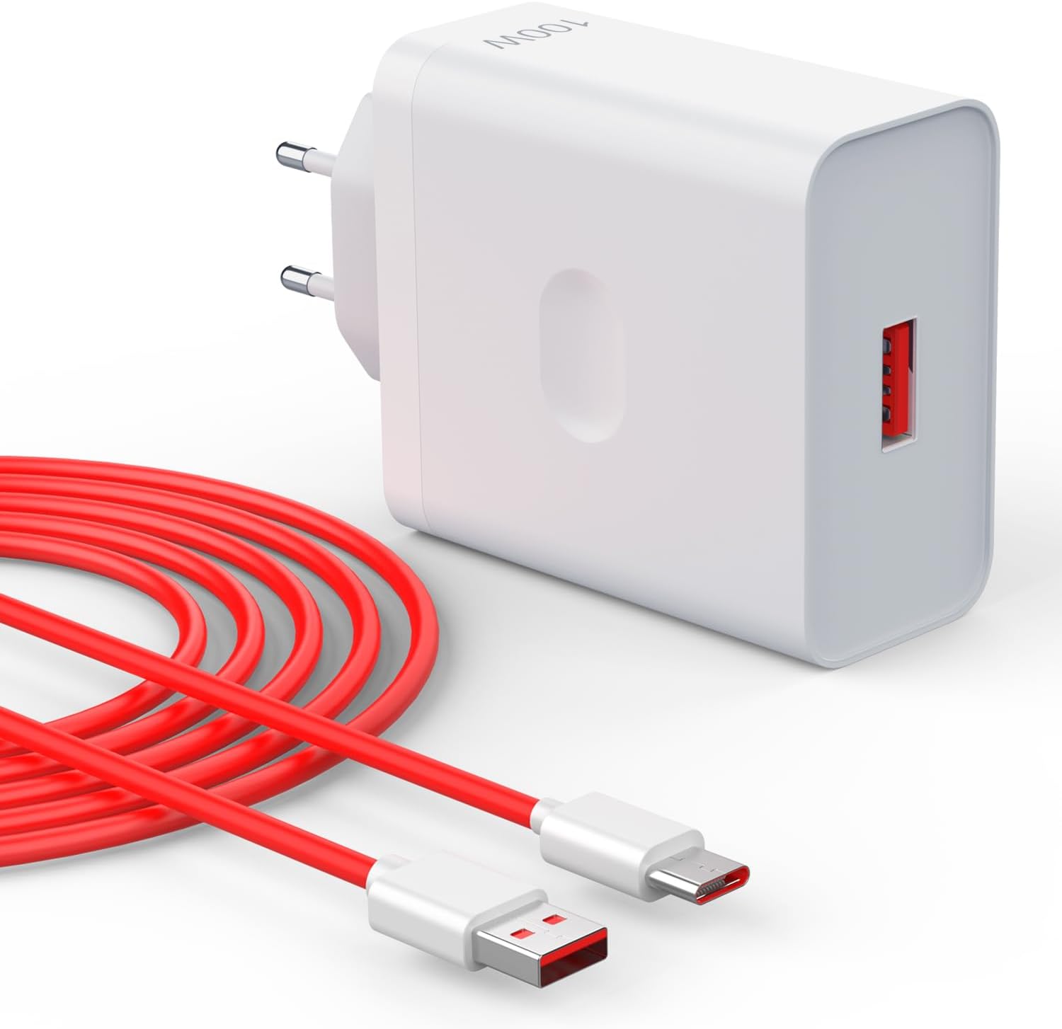 VUOHOEG Ładowarka USB-C 100W + kablem USB C 8A 1 metr