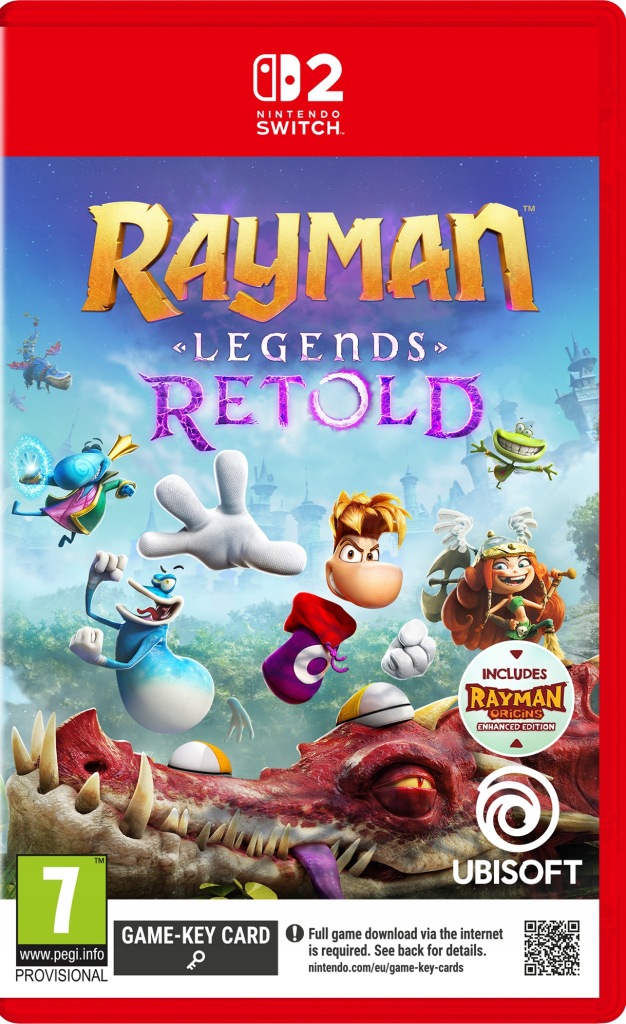 PRZEDSPRZEDAŻ: Rayman Legends Retold I NS2 I Nintendo Switch 2 I PL + Bonus premierowy