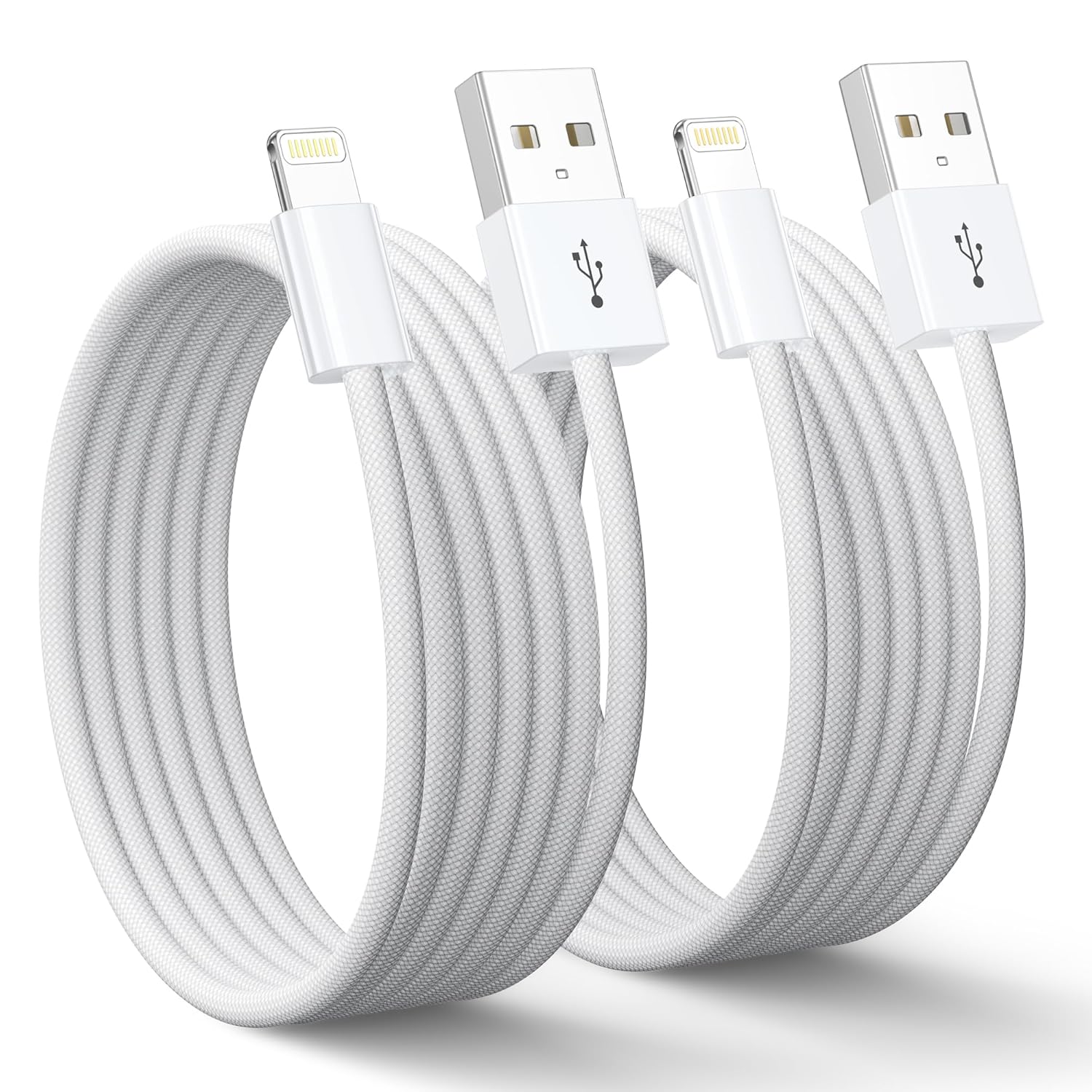 2 SZTUKI - Oryginalny kabel do ładowania iPhone'a 1 metr certyfikat MFi iPhone