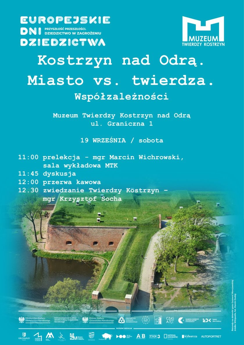 BEZPŁATNE ZWIEDZANIE Muzeum Twierdzy Kostrzyn nad Odrą + wykłady (19-20.09)