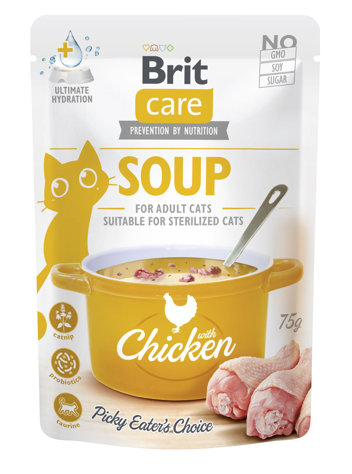 Karma dla kota BRIT CARE CAT Soup z kurczakiem 75 g