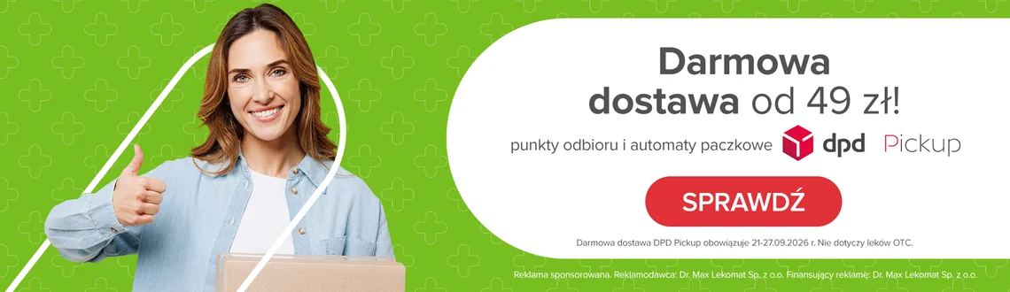 DARMOWA DOSTAWA od 49 PLN (DPD PickUP) -DrMAX