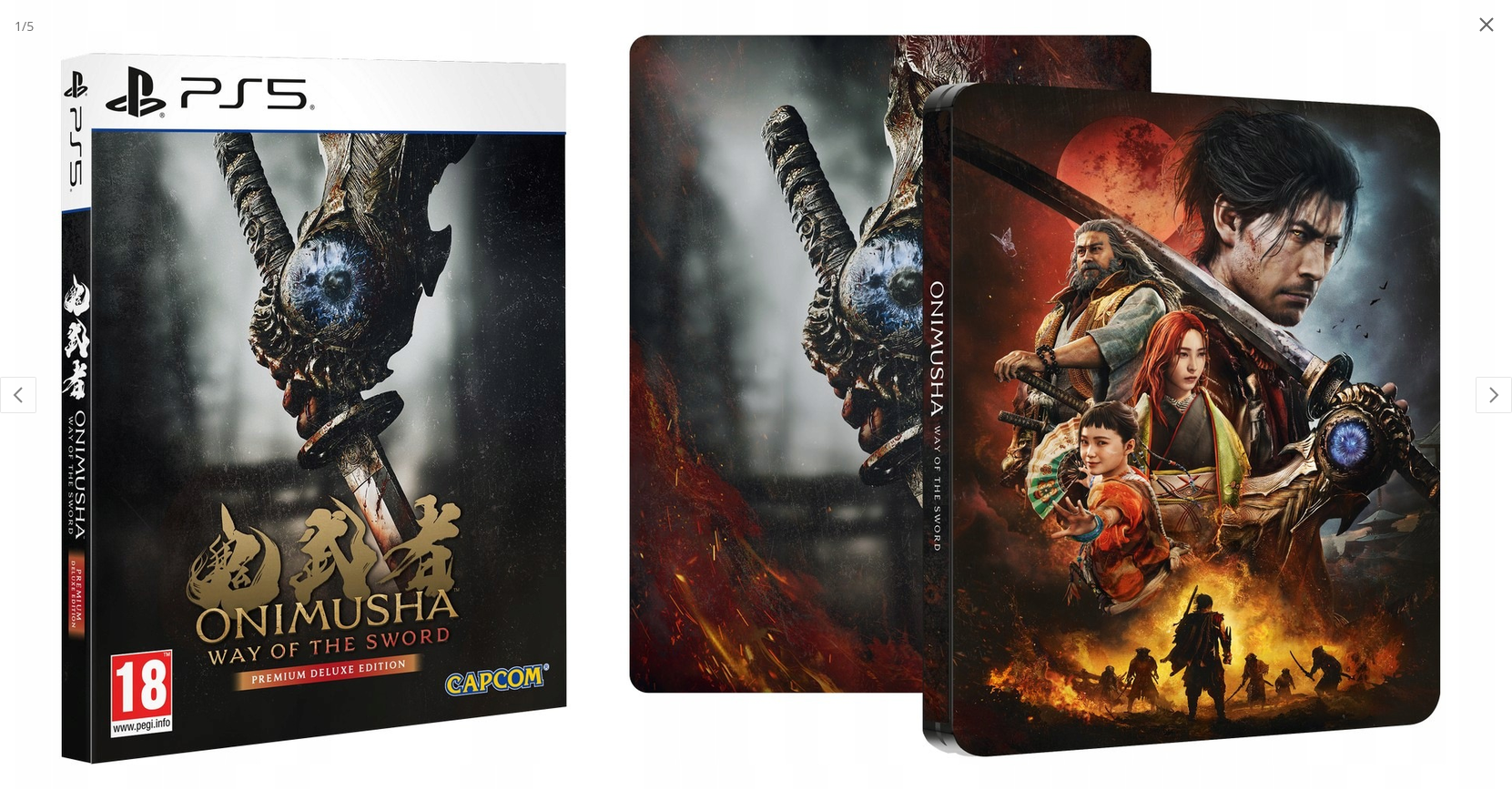 Onimusha Way of the Sword Premium Deluxe Edition - Gra PS5 - od NewGamePlus