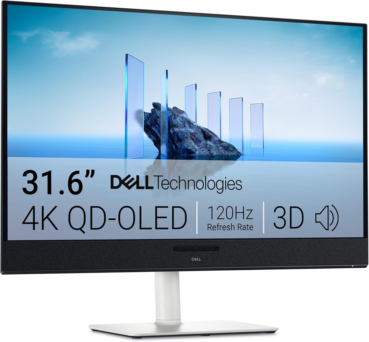 Dell 32 Plus PC Display - S3225QC 4K UHD (3840 x 2160) 120 Hz QD OLED 0,03ms AMD FreeSync Premium Pro