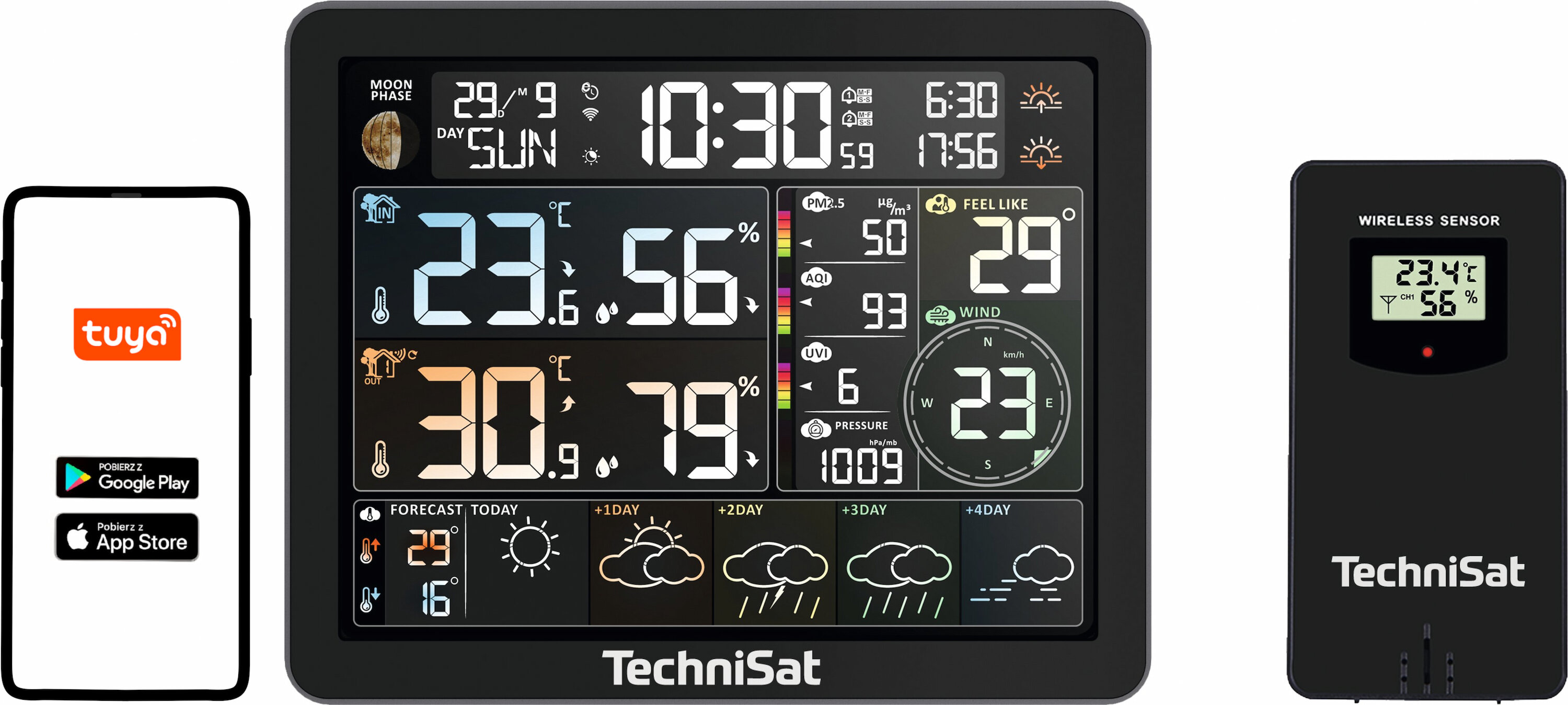 Stacja pogody TECHNISAT Imeteo 800