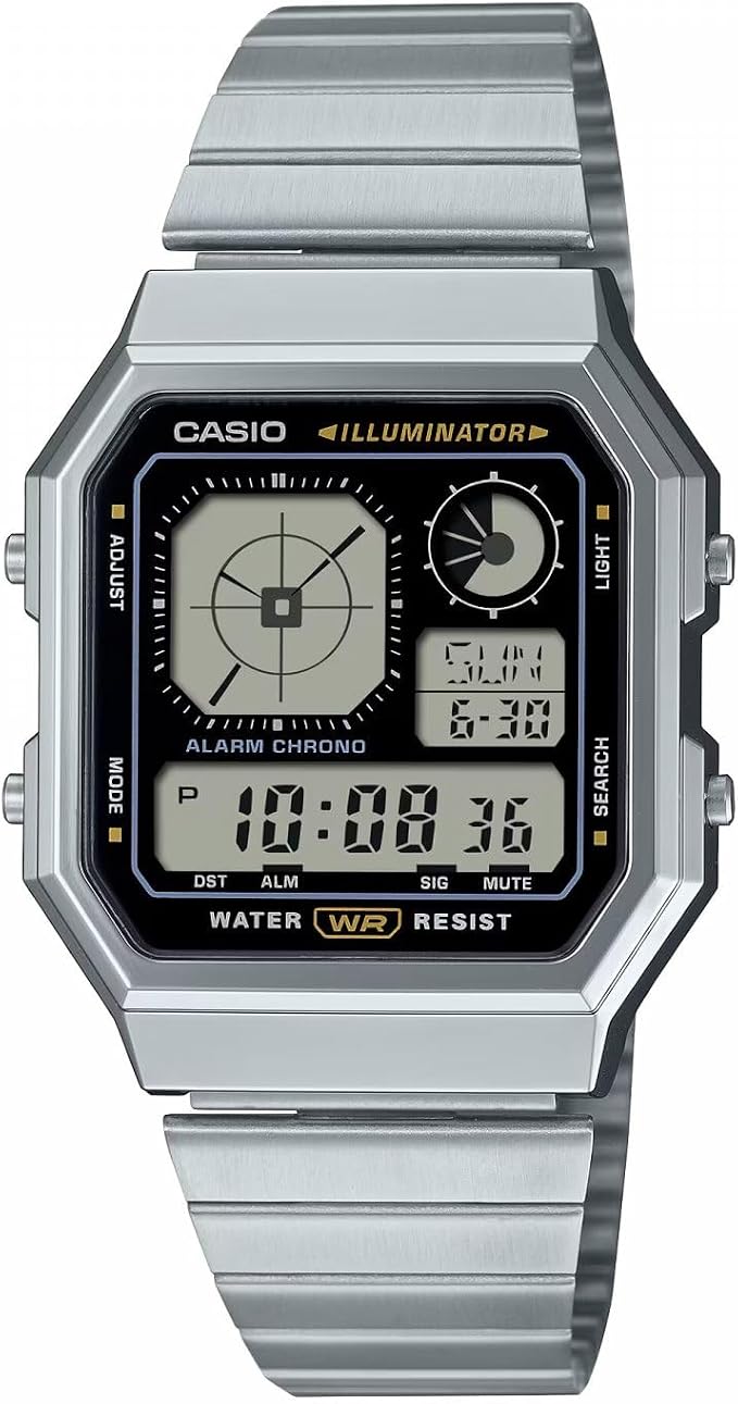 Zegarek męski Casio Collection A130WE-1AEF Vintage