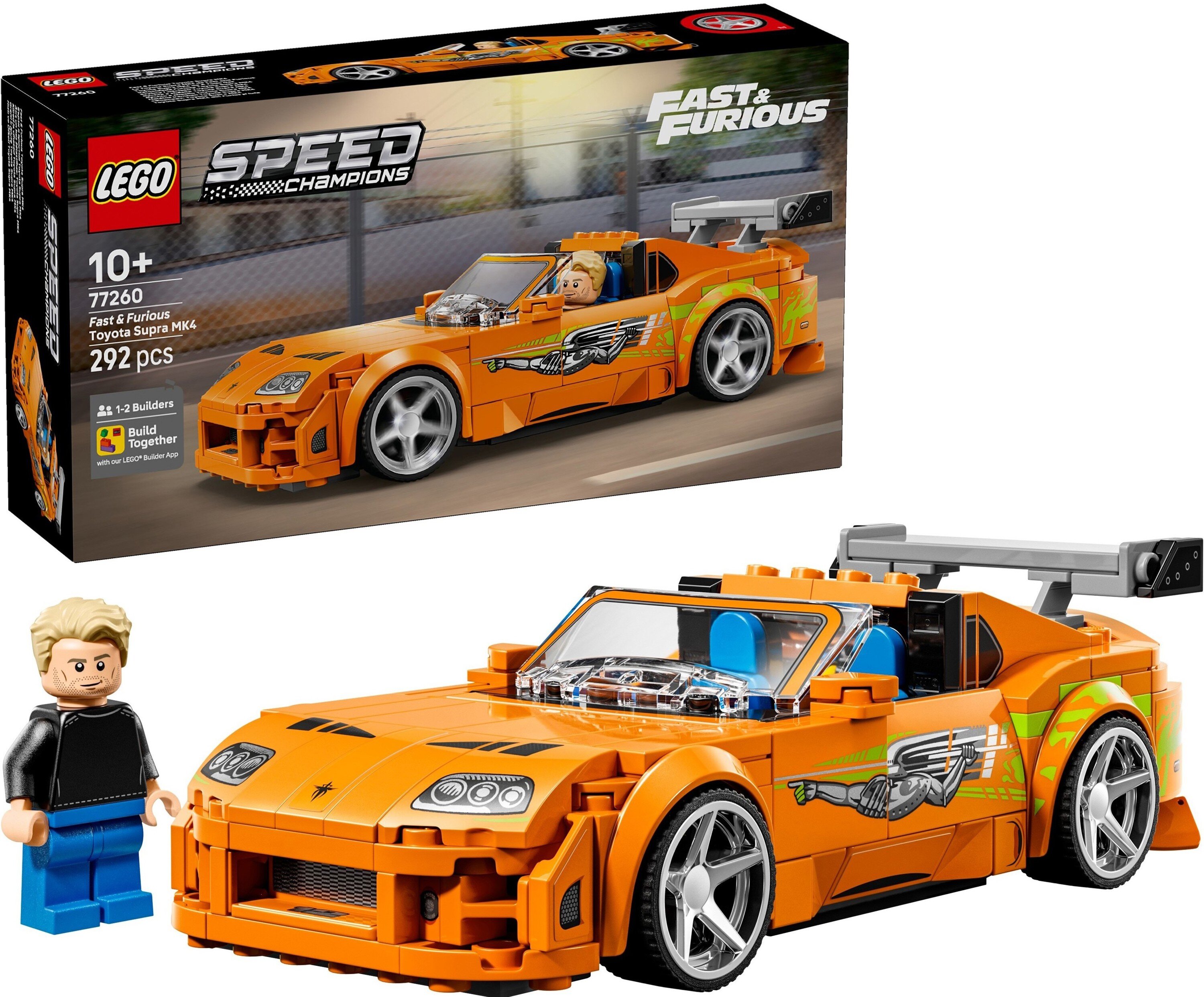LEGO 77260 Speed Champions Szybcy i wściekli Toyota Supra MK4