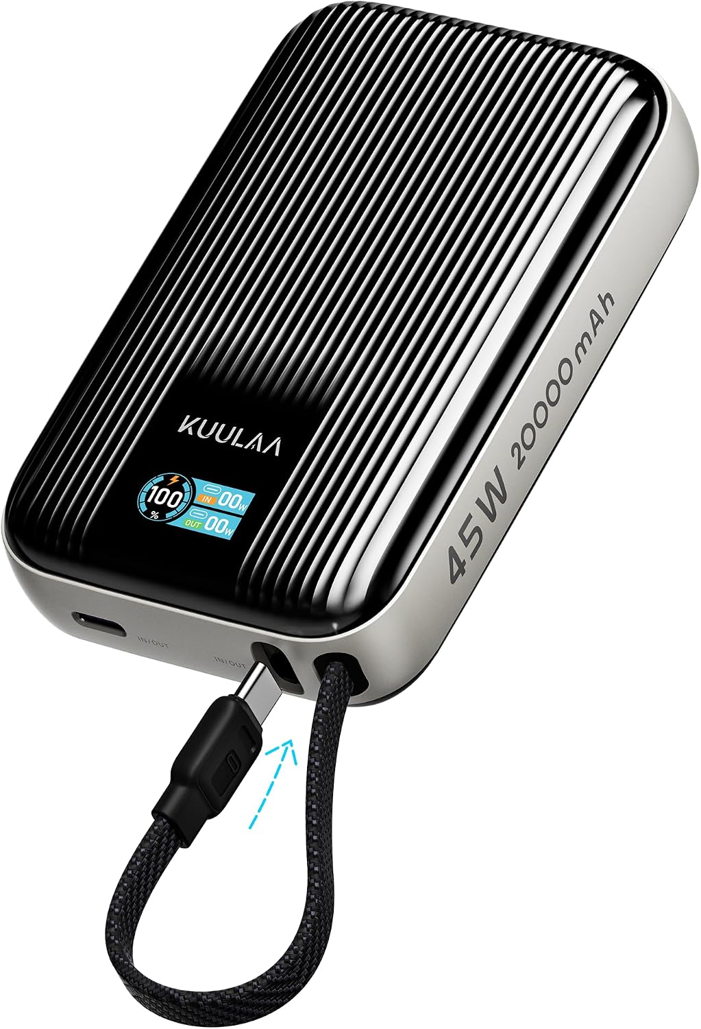 Power Bank 20 000 mAh ultra mały 45 W szybkie ładowanie