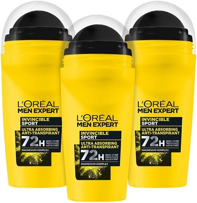 6 SZTUK - L’Oréal Paris Men Expert Invincible Sport Dezodorant 6 x 50 ml