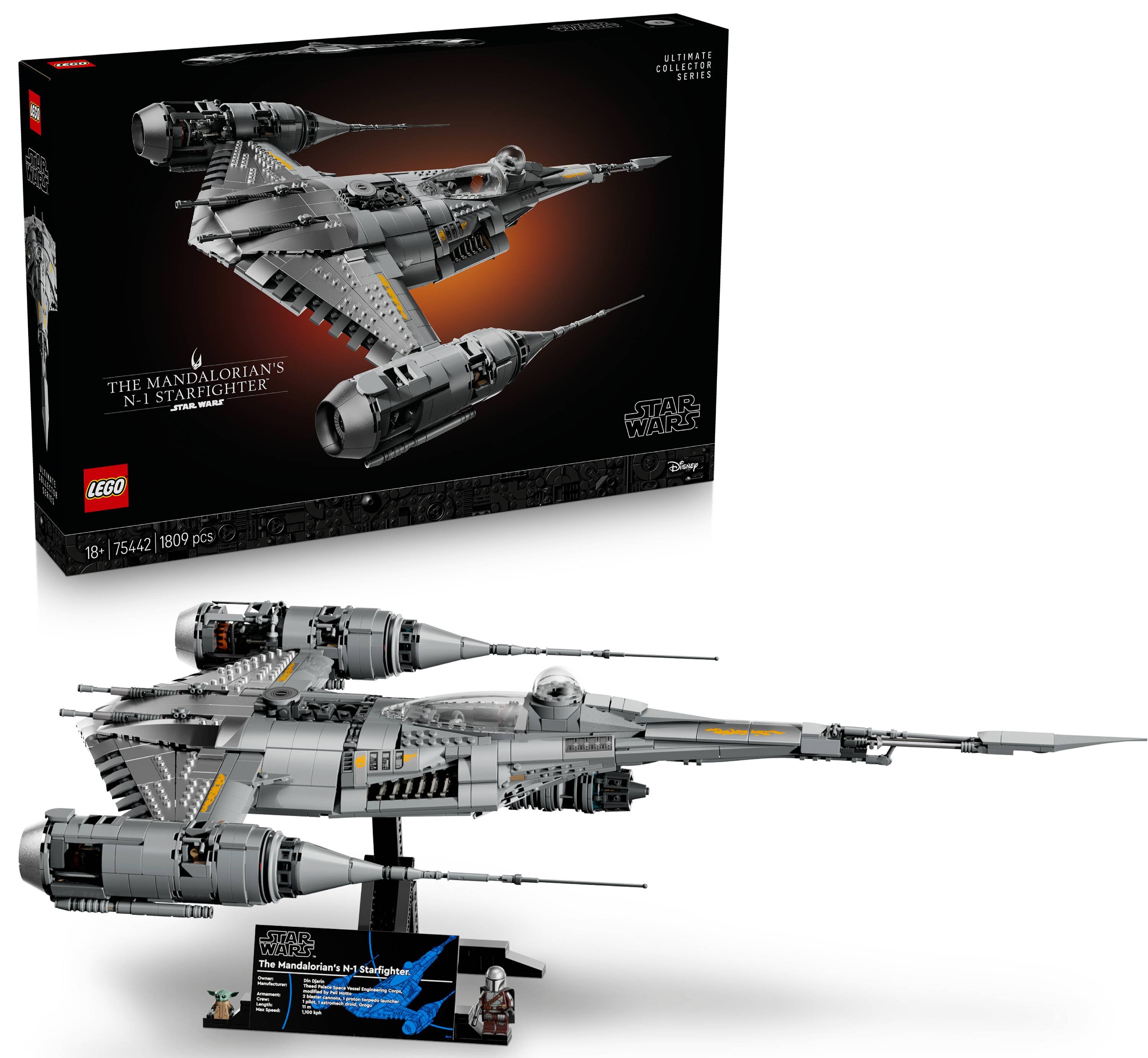 LEGO 75442 Star Wars Myśliwiec N-1 Mandalorianina