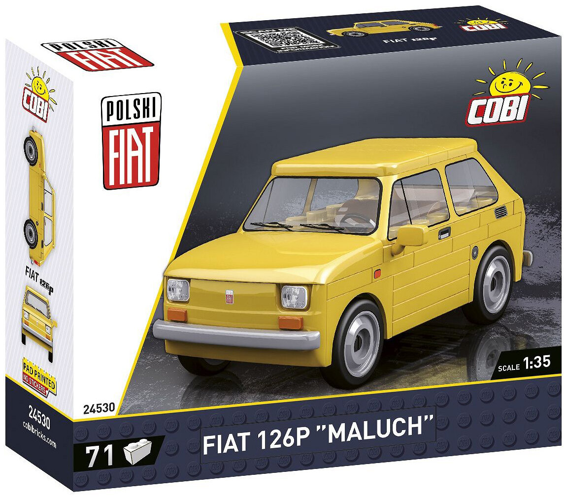 Klocki plastikowe COBI Youngtimer Collection Fiat 126p Maluch COBI-24530