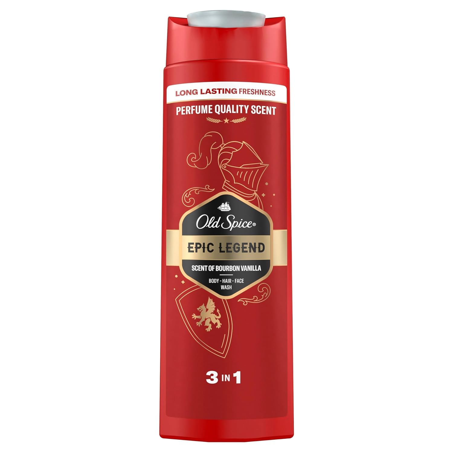 3 SZTUKI - Old Spice Epic Legend żel pod prysznic 3 w 1 dla mężczyzn 400 ml (6.11 PLN/sztuka)