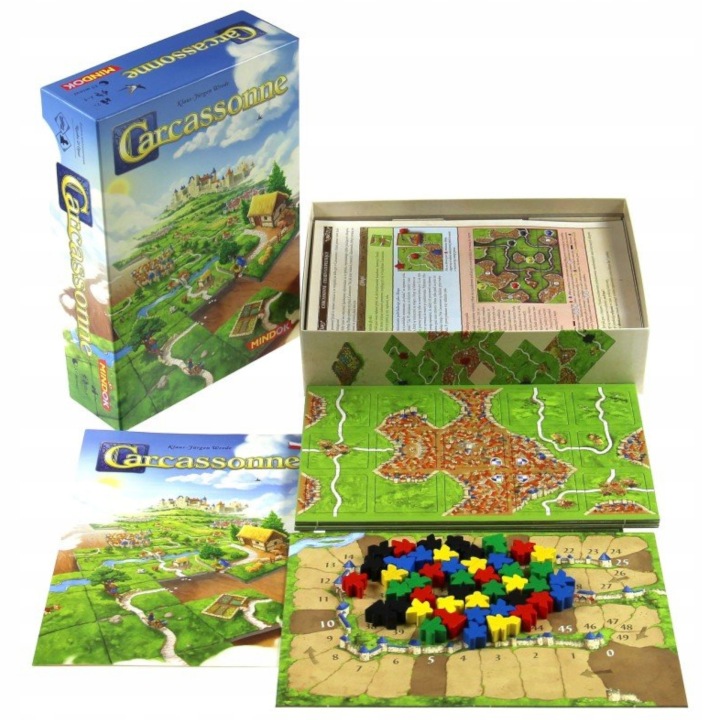 Carcassonne 2 edycja PL Gra Planszowa Rodzinna - od Oficjalny sklep Allegro
