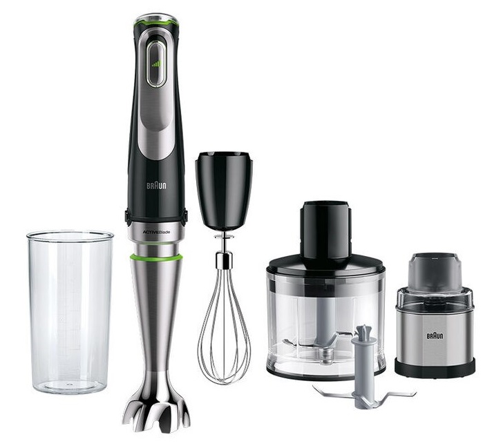Blender ręczny Braun MultiQuick 9 MQ9138XI 1200W czarno-srebrny - od Oficjalny sklep Allegro