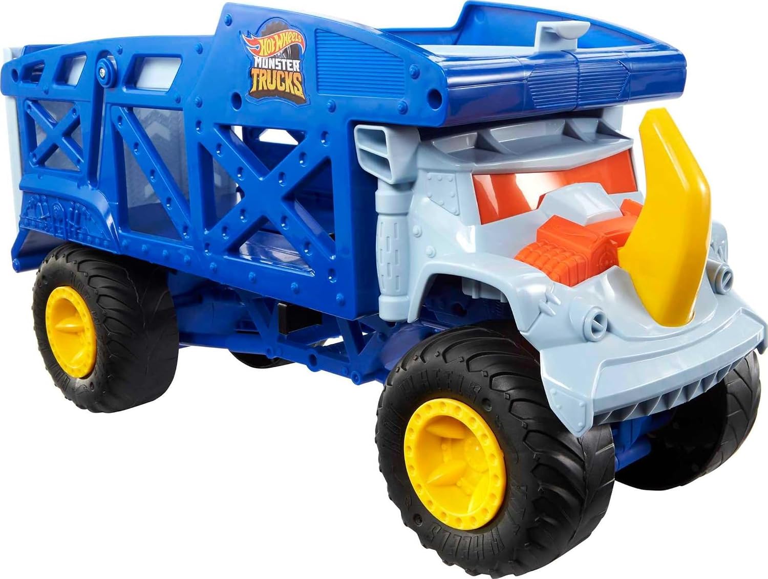 Hot Wheels Monster Trucks Rhino Rig transporter duży pojazd